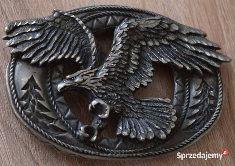 Solidna klamra z Amerykańskim Orłem z lat 7080 kujawsko-pomorskie Chełmno