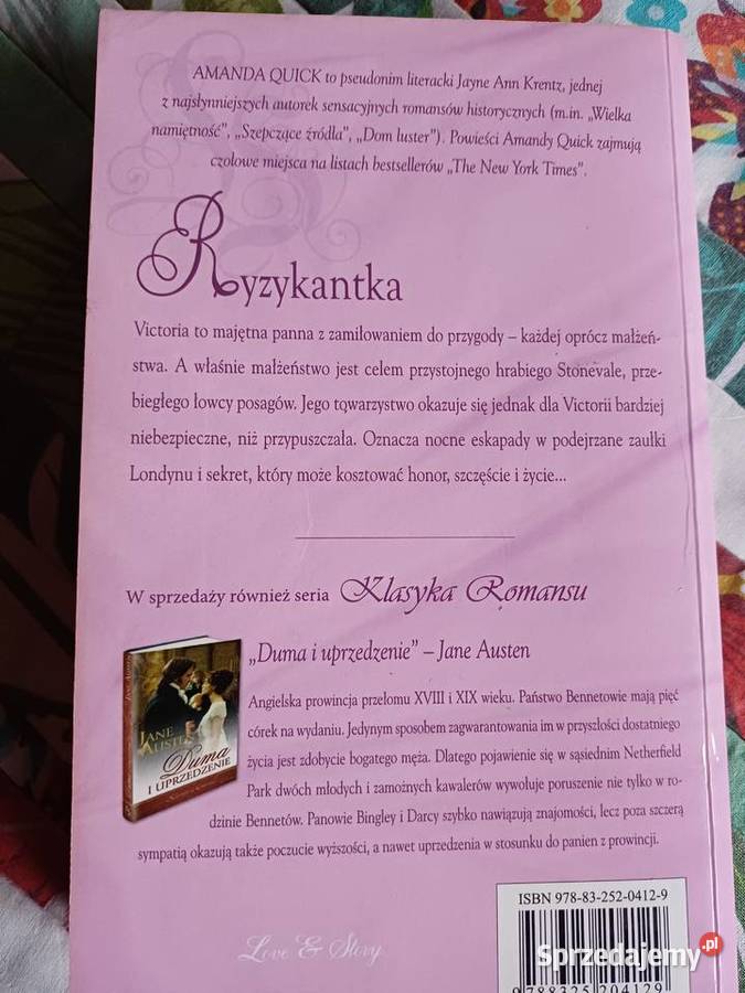 Ryzykantka Amanda Quick małopolskie Kraków