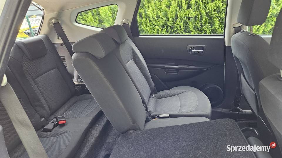 Nissan Qashqai2 16 benzyna LPG 7 osób biały dolnośląskie Kiełczówek