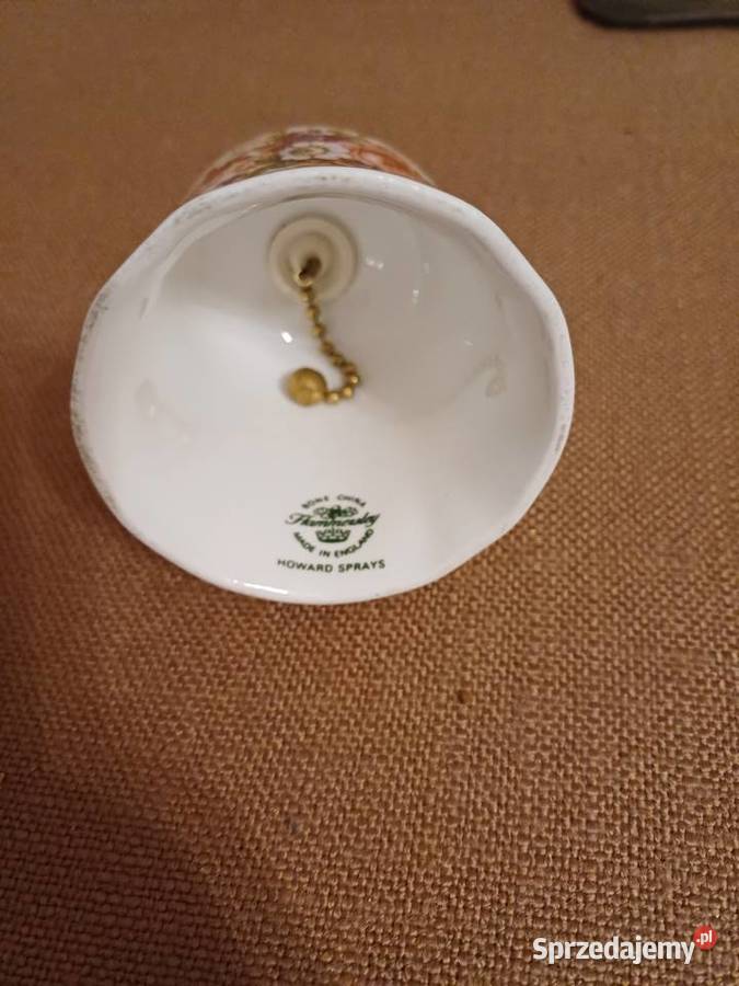 Porcelanowy dzwonek z sercem Hammersley Gdynia