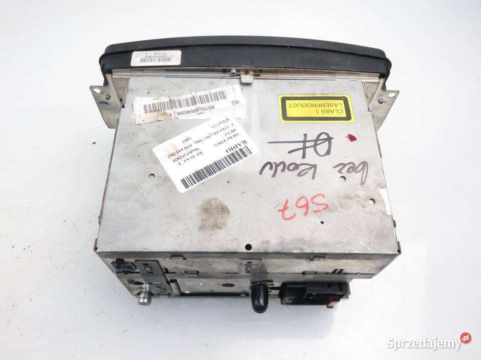 RADIO MERCEDES 203 2038275242 małopolskie