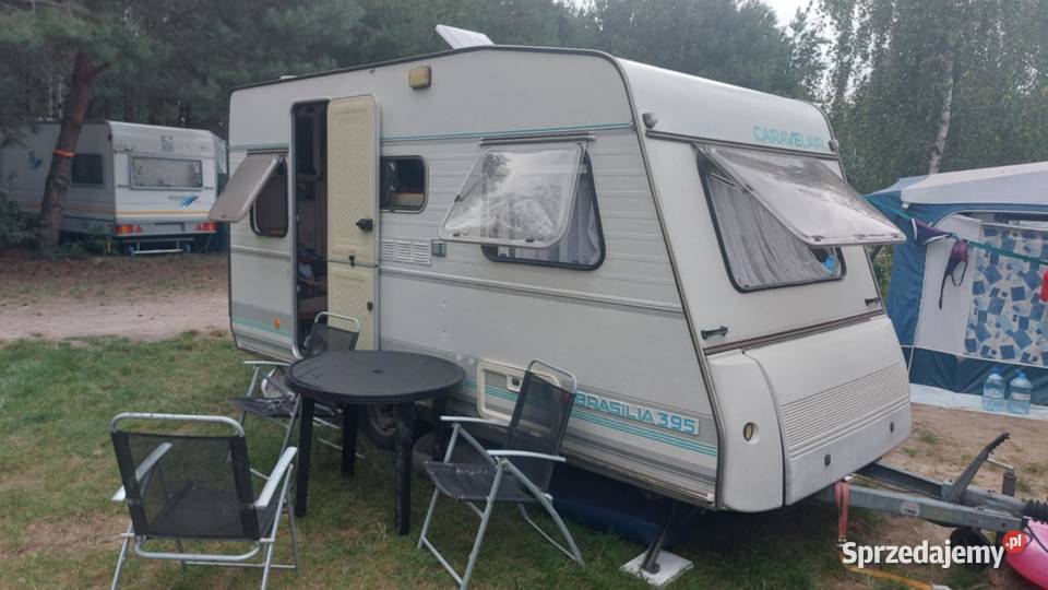 Ładny Camping CARAVELAIR A4002 PrzedsionekWażOce łódzkie Zduńska Wola