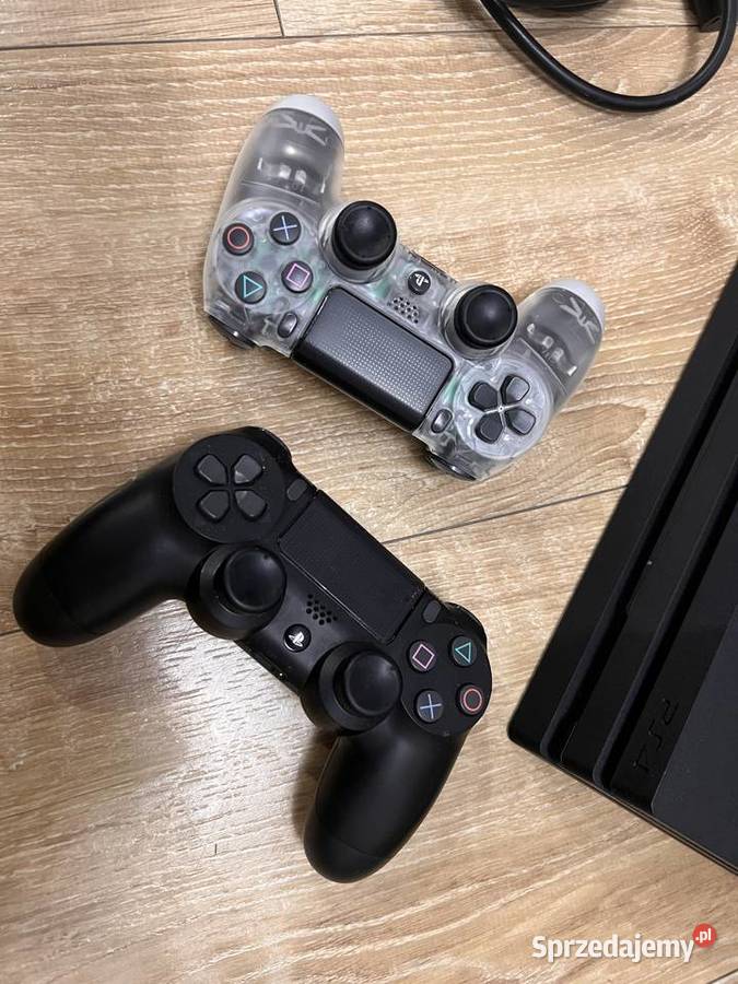 Playstation 4 PRO 1TB 2 pady gry lubelskie Lublin sprzedam