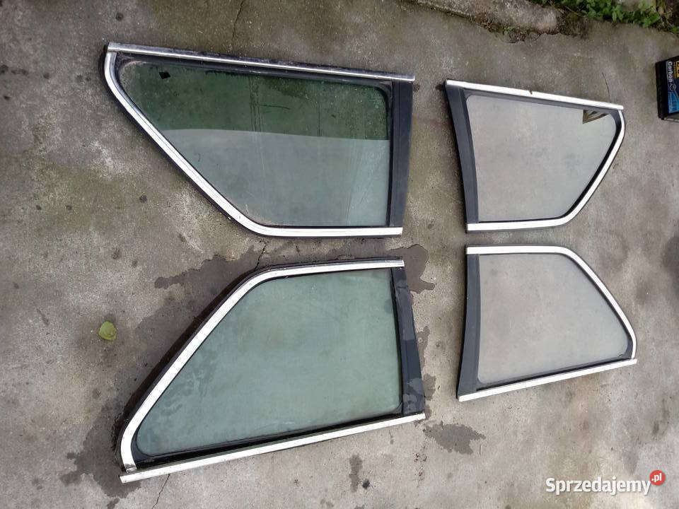 BMW E30 Coupe szyby zielony tył