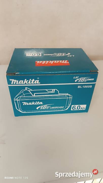 Bateria akumulator Makita 60 Ah 18 V Baterie i akumulatory łódzkie Pabianice