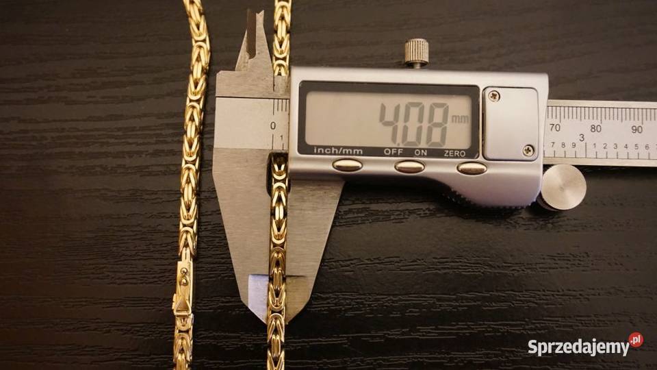 ZŁOTY ŁAŃCUSZEK Królewski złoty łańcuch 75G Warszawa