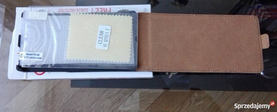 NOWE ZAMYKANE SKÓRZANE ETUI SONY XPERIA ZULTRA łódzkie Łódź