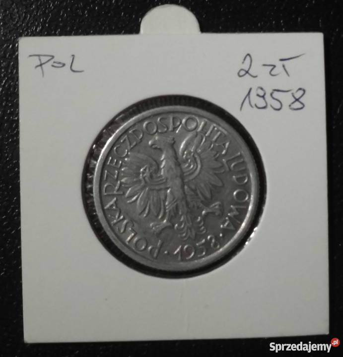 2 złote 1958 JAGODY ŁADNE Numizmatyka Kraków