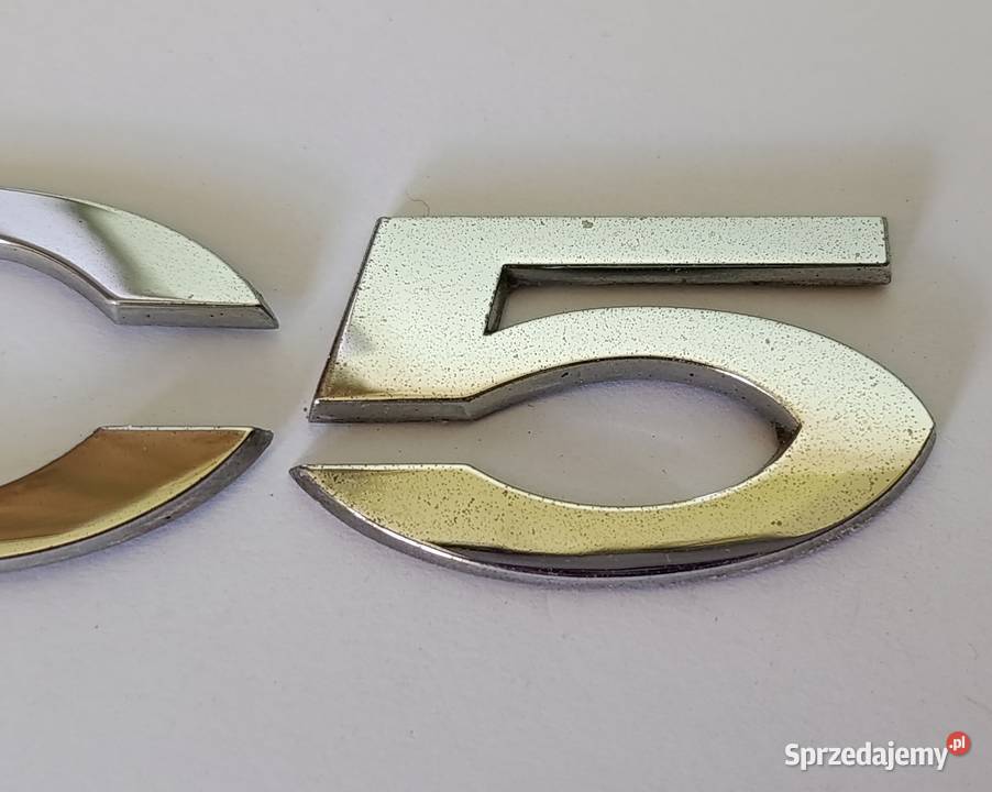 Napis emblemat Citroen C5 kombi 0812r Lipno