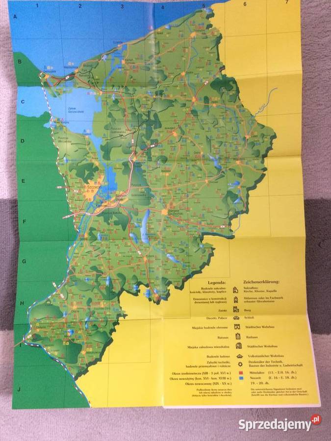 138 Zabytki Ziemi Szczecińskiej Grafika Szczecin sprzedam