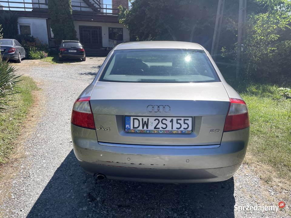 Audi A4 B6 20 w calosci na części do naprawy 2000cm3 Kąty Wrocławskie