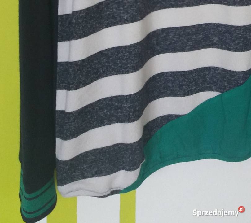 XXL52 Bluzka lekki sweter z patchworkowym Gliwice