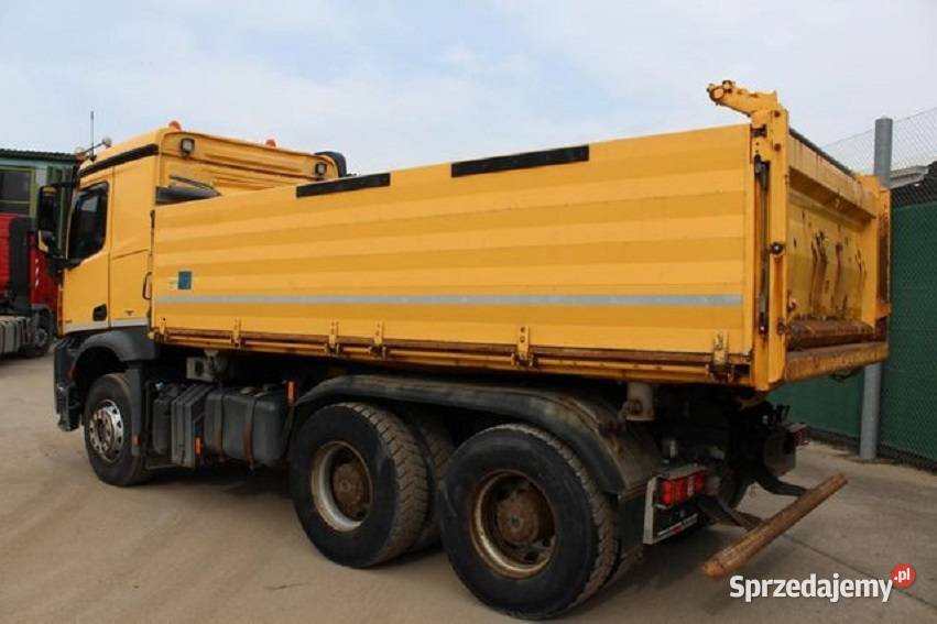 bordmatic wywrotka 6x4 Meiler Mercedes Eur 6 mazowieckie Warszawa