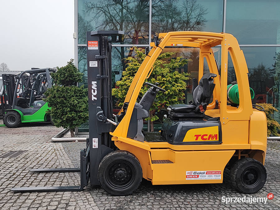 Wózek widłowy TCM U1D2A20LH LPG 2 tony triplex Kęty