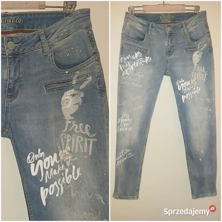 Spodnie BLUE FIRE LOS ANGELES rozmiar L W30 L28 Lublin