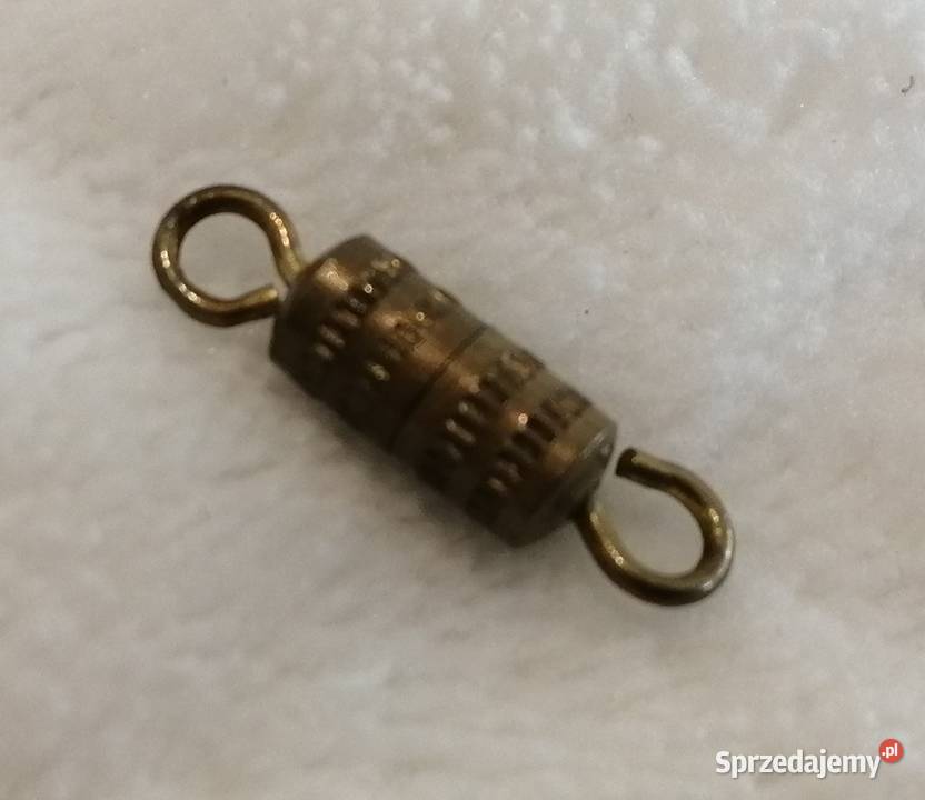 Zapięcie skręcane do łańcuszka bransoletki