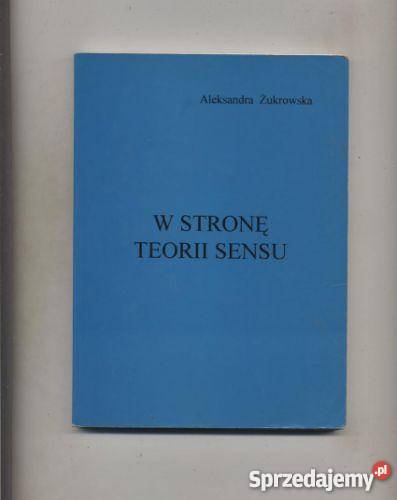 W stronę teorii sensu Szczecin