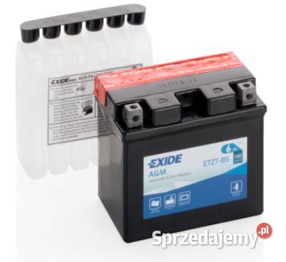 Akumulator motocyklowy 12V 6Ah 100A EN EXIDE Kościerzyna