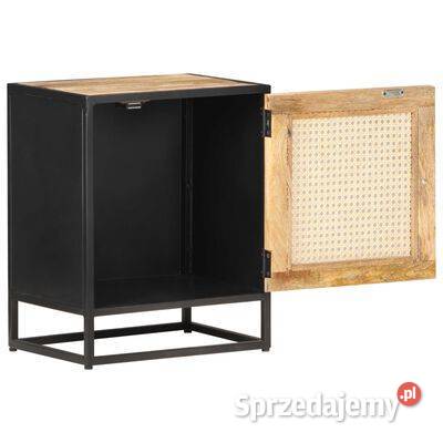 vidaXL Szafka nocna 40x30x50 drewno mango i Warszawa
