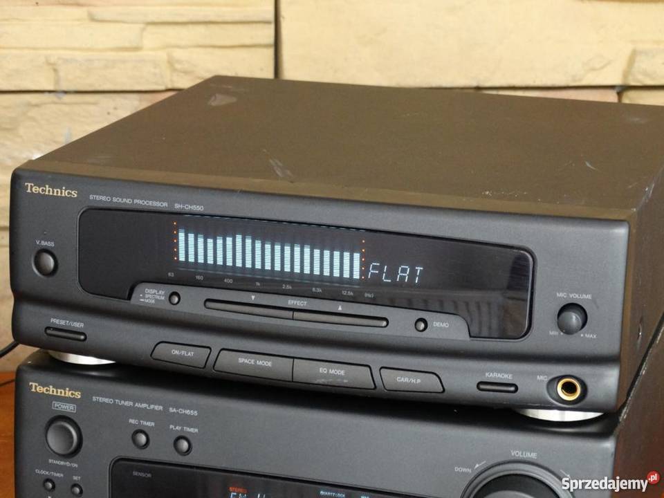 Amplituner Technics z korektorem mocny WYSYŁKA Amplitunery