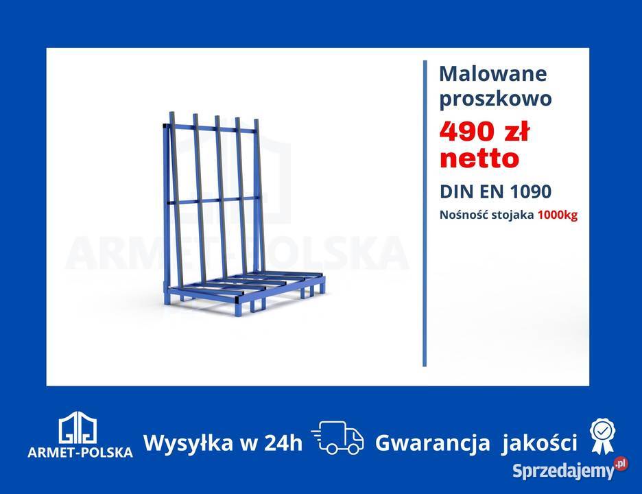 Stojak transportowy do szkła szyb okien L Opole
