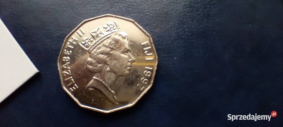 Stare monety 50 cent 1997 Fidzi podkarpackie