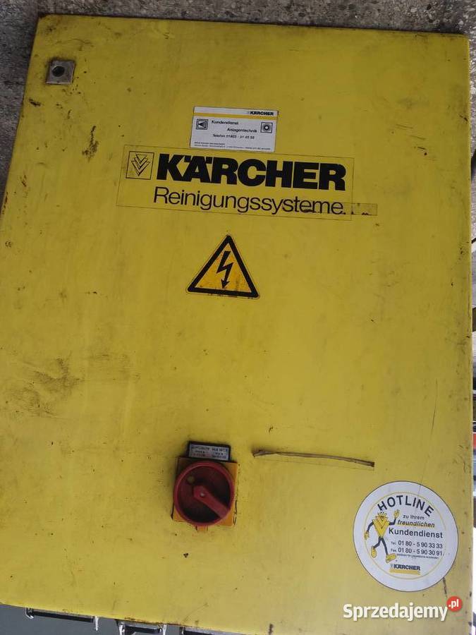 Myjnia Karcher Skrzynia Skrzynk Szafa śląskie Rybnik