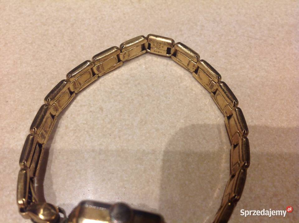 Zegarek damski pozłacany JUNGHANS 15 JEWELS