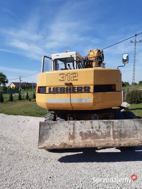 Koparka kołowa liebherr Piwniczna-Zdrój