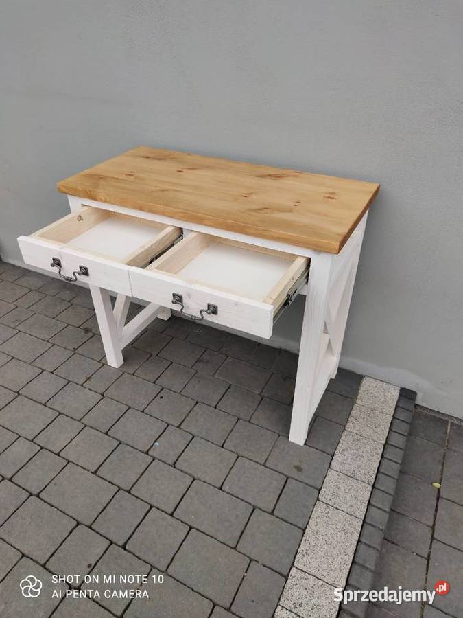 Konsola toaletka drewniana styl prowansalski Zduńska Wola