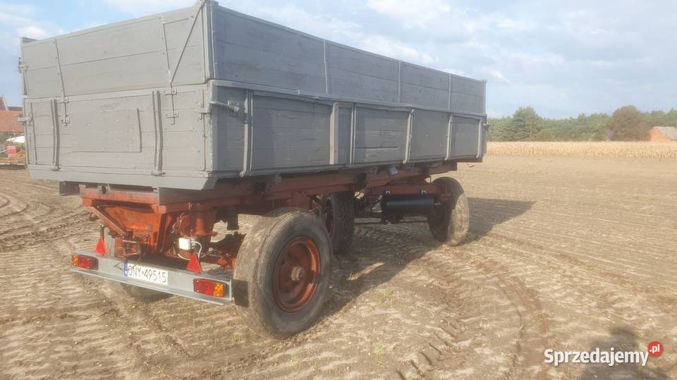 Przyczepa Rolnicza wywrotka 11 Ton DMC nieuszkodzony Korfantów sprzedam