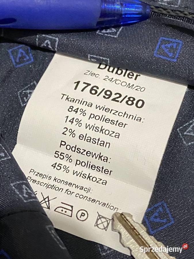 Garnitur kompletSpodnie Marynarka krawat mazowieckie Przysucha