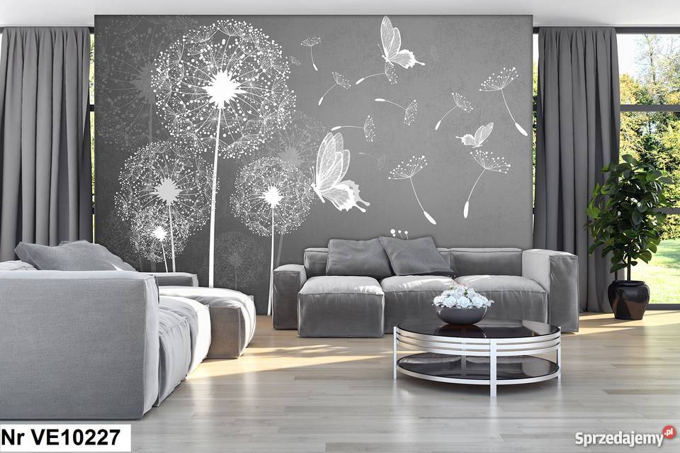 Tapeta fototapeta Drzewo dmuchawiec motyle Leszno