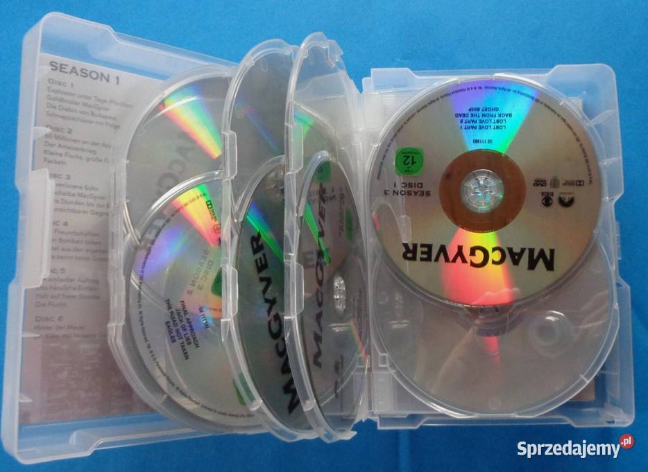 MacGyver Serial na DVD małopolskie Kraków