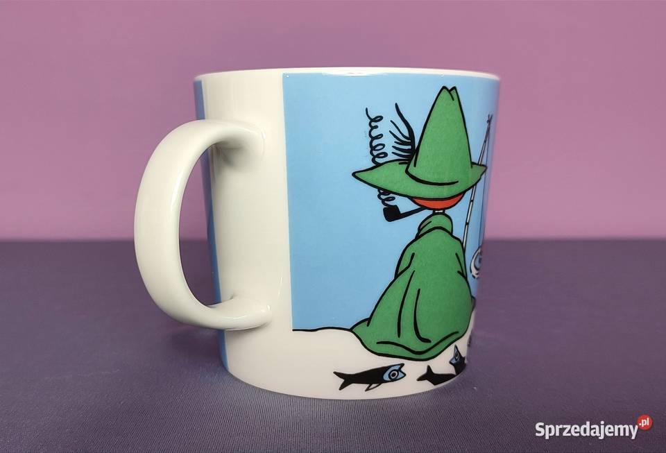 Muminki KUBEK Moomin Arabia Finland sygnatura Jasień