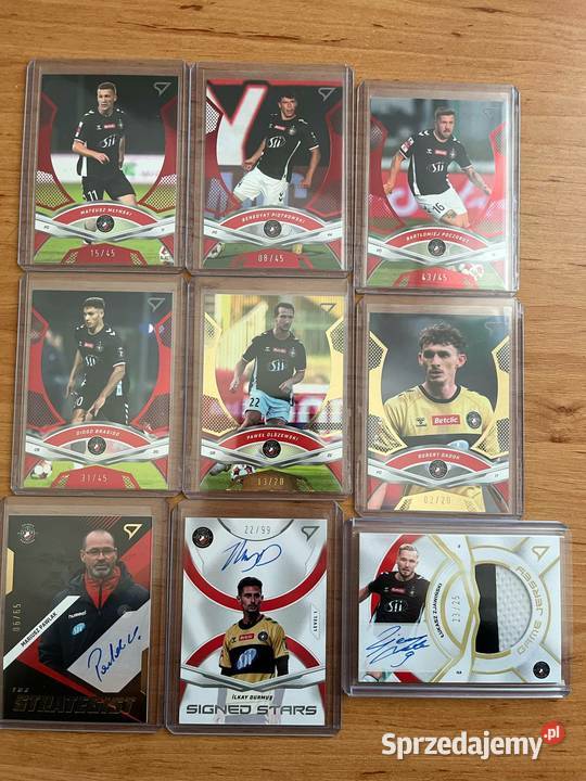 Zestaw kart Polonii Warszawa Hajnówka