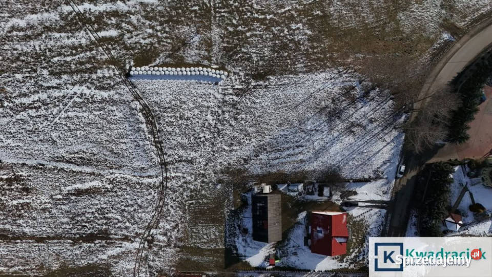 sprzedaży gruntu Bzianka 977m2 gaz