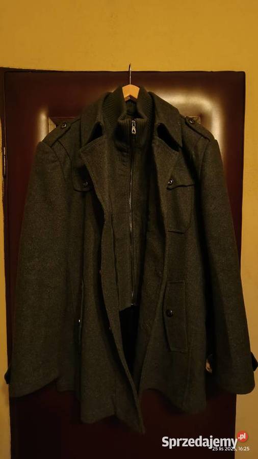 Elegancką męską kurtkę jesień zima wiosna duża Kurtki i płaszcze Katowice sprzedam