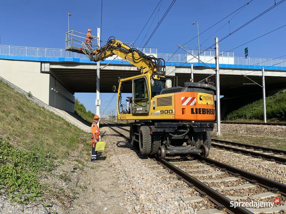 Wynajem koparki dwudrożnej kolejowej Liebherr Brzesko