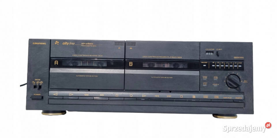 magnetofon GRUNDIG Cassette Deck orleans Di1 wielkopolskie Międzychód sprzedam