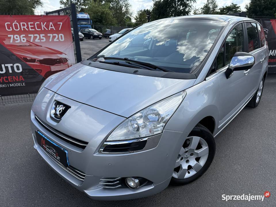 Peugeot 5008 2012 7osobowy Panorama dach Automat bluetooth Poznań