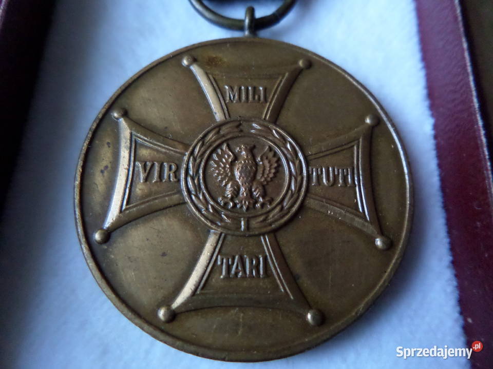 Medal Zasłużonym Na Polu Chwały z miniaturką Poznań