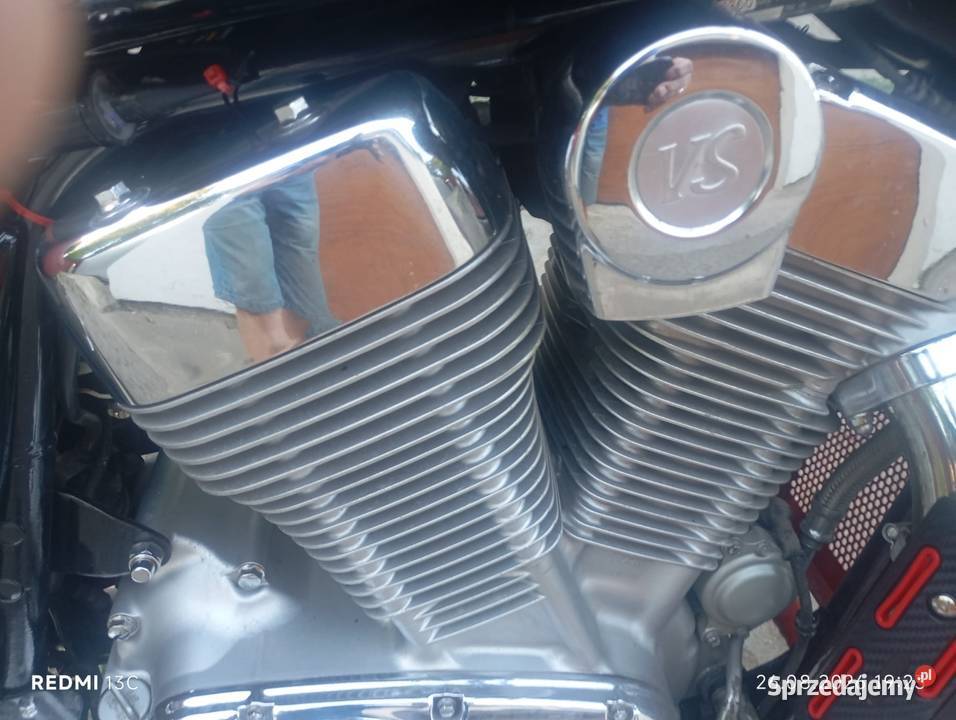 Suzuki VS 1400 Intruder Motocykl 14 przebieg 19 Szczecin sprzedam