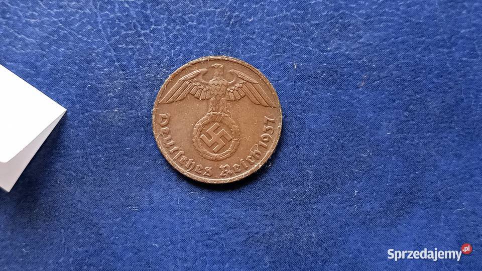 Stare monety 1 fenig 1937 Niemcy Lesko sprzedam