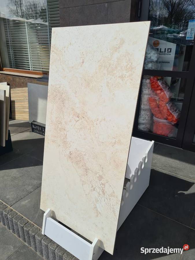 Płytki gres ALABASTER SHINE MAT 60X120 gat 3 Opoczno
