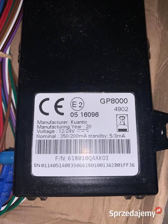 Kuantic GP8000 DEVICE geotracking