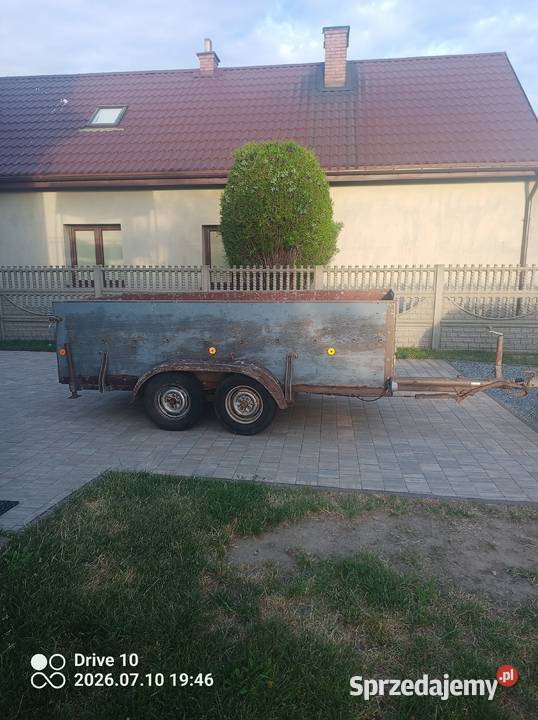 Przyczepka dwuosiowa Sieradz sprzedam