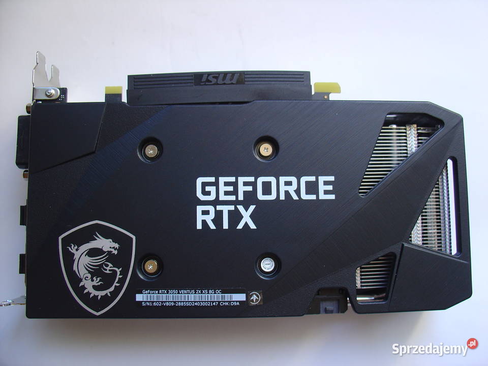 Karta graficzna MSI GeForce RTX 3050 VENTUS 2X HDMI  Karty graficzne Łódź