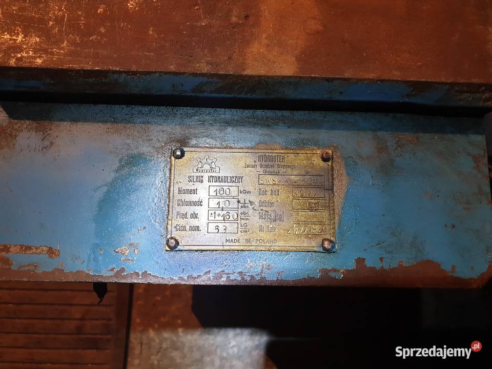 Silnik hydrauliczny SWSK100 Gdów