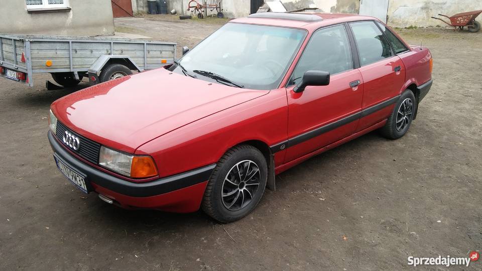 AUDI 80 B3 18s BENZYNAGAZ NIE B4B5100 4/5 Żelechlin